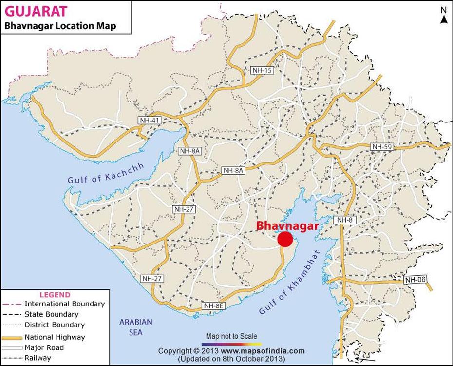 Bhavnagar Location Map, Where Is Bhavnagar, Bhāvnagar, India, Bhavnagar City, Bhavnagar Gujarat