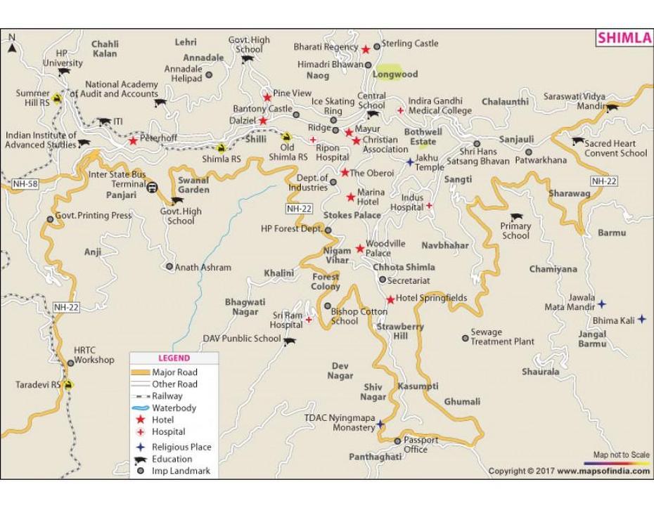 Buy Shimla City Map Online, Nagdha Simla, Bangladesh, Nepal, Bangladesh Flag