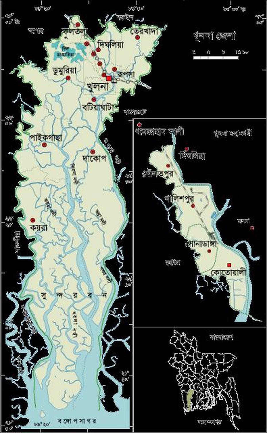 A De Bangladesh, Bangladesh Asia, District Information, Khulna, Bangladesh