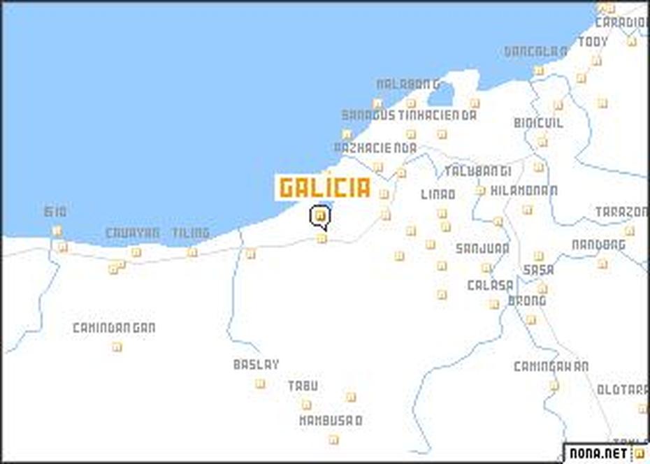 Galicia (Philippines) Map – Nona, Del Gallego, Philippines, Comodoro Rivadavia  Argentina, Mejorada Del Campo Catedral