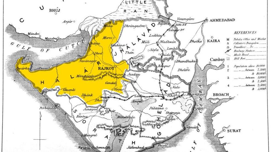 Halar (Haalaar) A Historical Region Of Western India |  , Lahār, India, Freiburg, Zell Germany