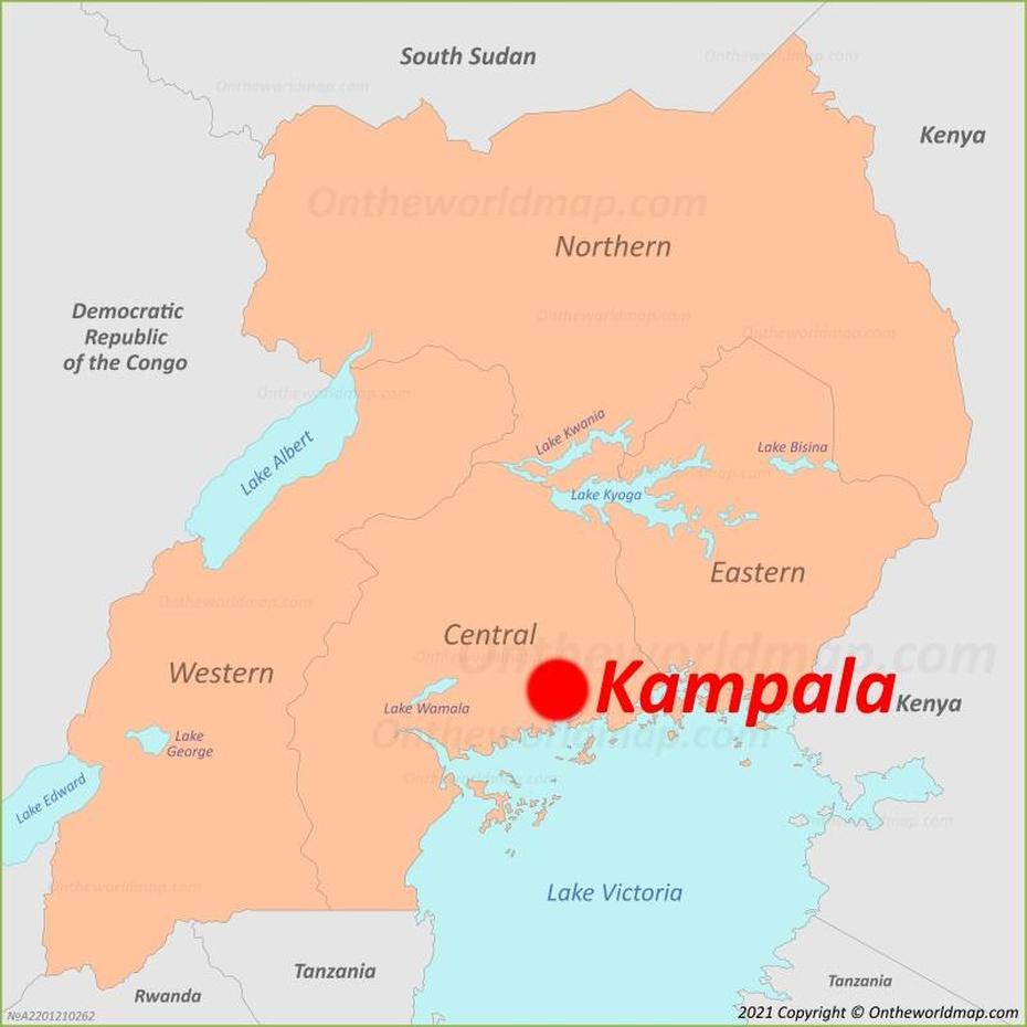 Kampala Map | Uganda | Maps Of Kampala, Kampala, Uganda, Kampala Africa, Kampala City