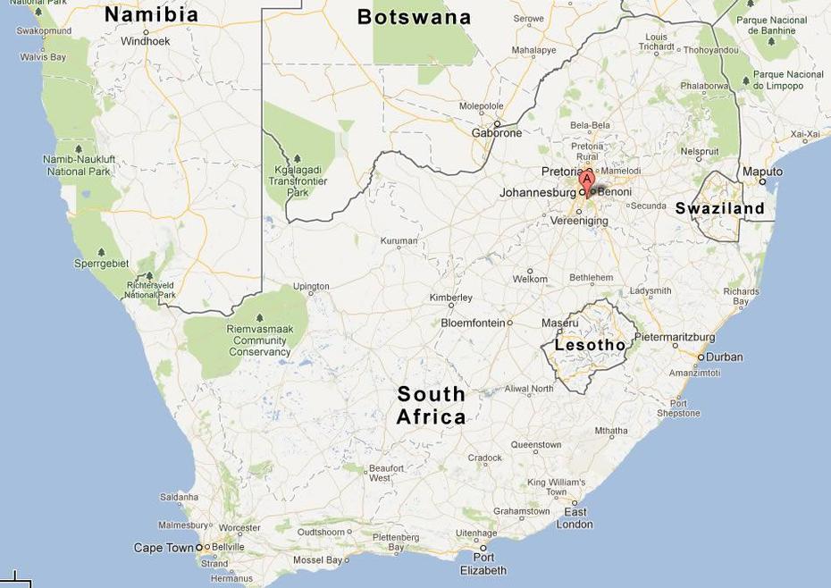 Katlehong Map And Katlehong Satellite Image, Katlehong, South Africa, Rustenburg Town, Rustenburg  Attractions