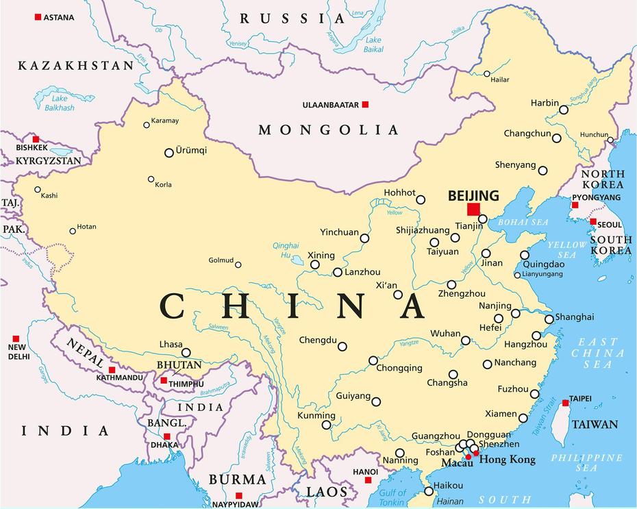 Map Of China Xining – 88 World Maps, Ciying, China, South China, China  Graphic