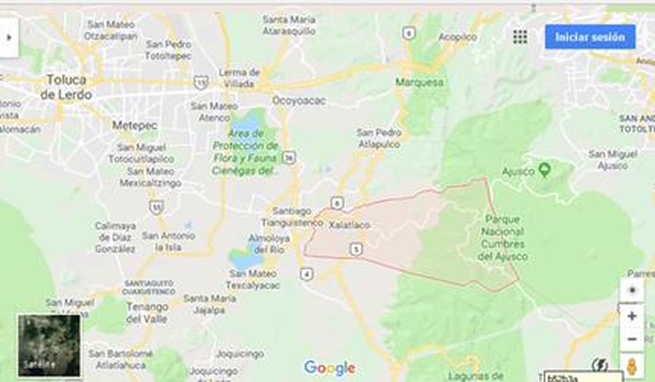 Mapas De Xalatlaco 2018., Xalatlaco, Mexico, America Mexico, Highway  Of Mexico