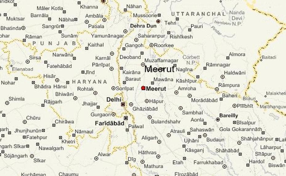 Meerut Location Guide, Meerut, India, Meerut Cantt, Indore India