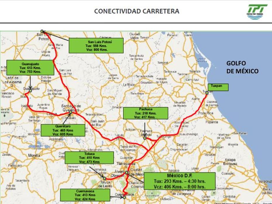 The Mexico-Tuxpan Highway Will Improve The Commercial Flows Between The …, Tuxpan, Mexico, Blank Mexico, Veracruz Mexico  Location