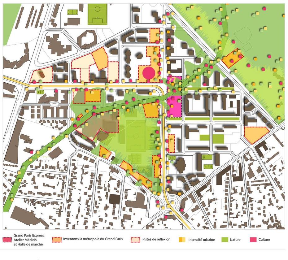 Plan De Clichy-Sous-Bois – Voyages – Cartes, Clichy-Sous-Bois, France, Hauts De France, Les  Banlieues