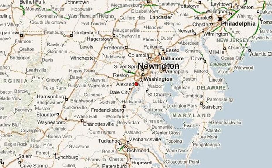 Town Of Newington Ct, Wethersfield Ct, Virginia Location, Newington, United States