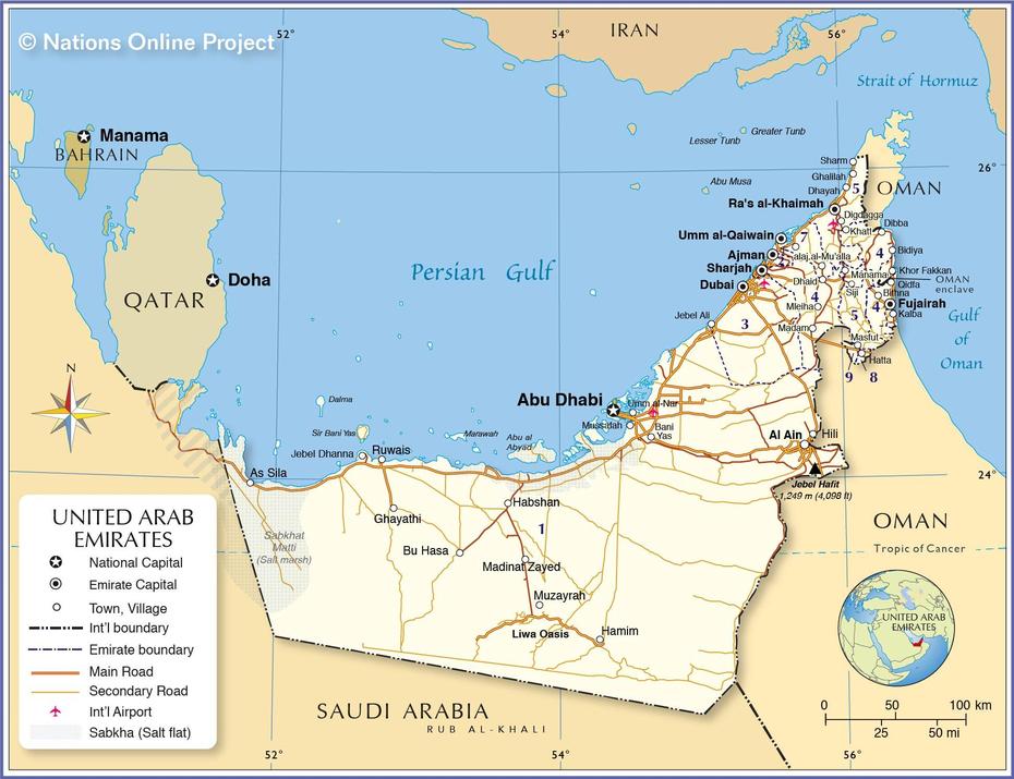 United Arabic Emirates, Uae United Arab Emirates, Cvgkug, Khawr Fakkān, United Arab Emirates