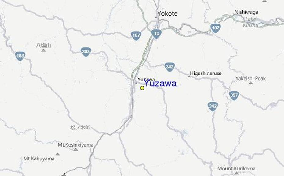 Yuzawa Ski Resort Guide, Location Map & Yuzawa Ski Holiday Accommodation, Yuzawa, Japan, Niigata Prefecture Japan, Joetsu Japan