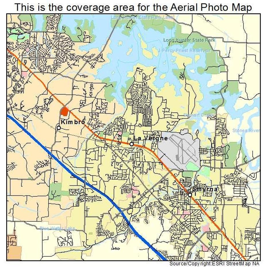 Aerial Photography Map Of La Vergne, Tn Tennessee, La Vergne, United States, United States  1803, United States  Michigan