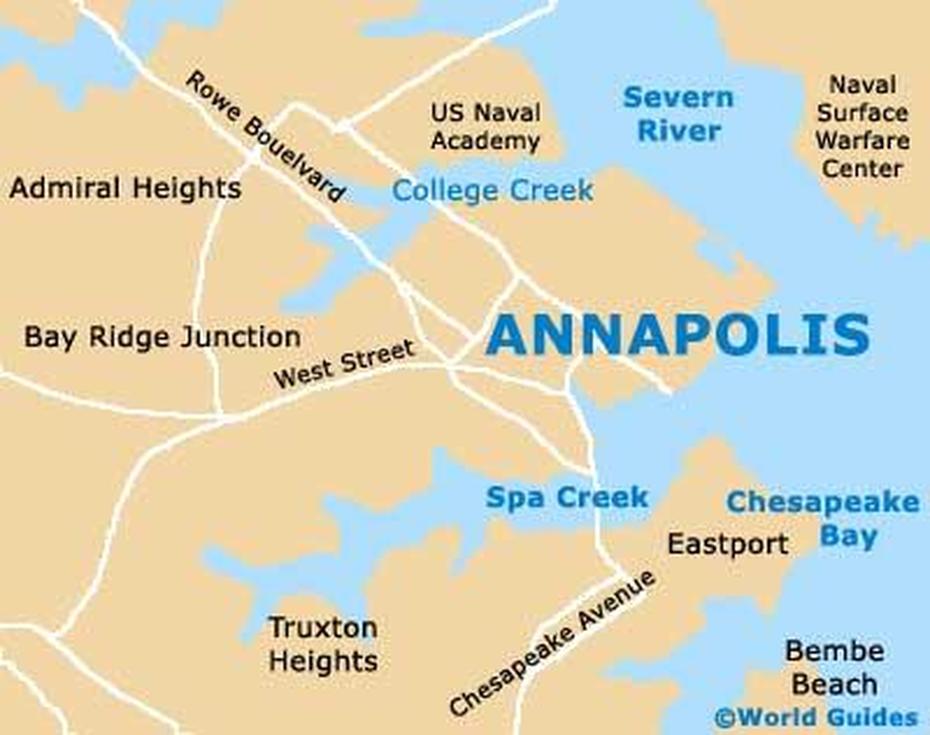 Annapolis Maps And Orientation: Annapolis, Maryland – Md, Usa, Annapolis, United States, Annapolis Ca, Maryland City