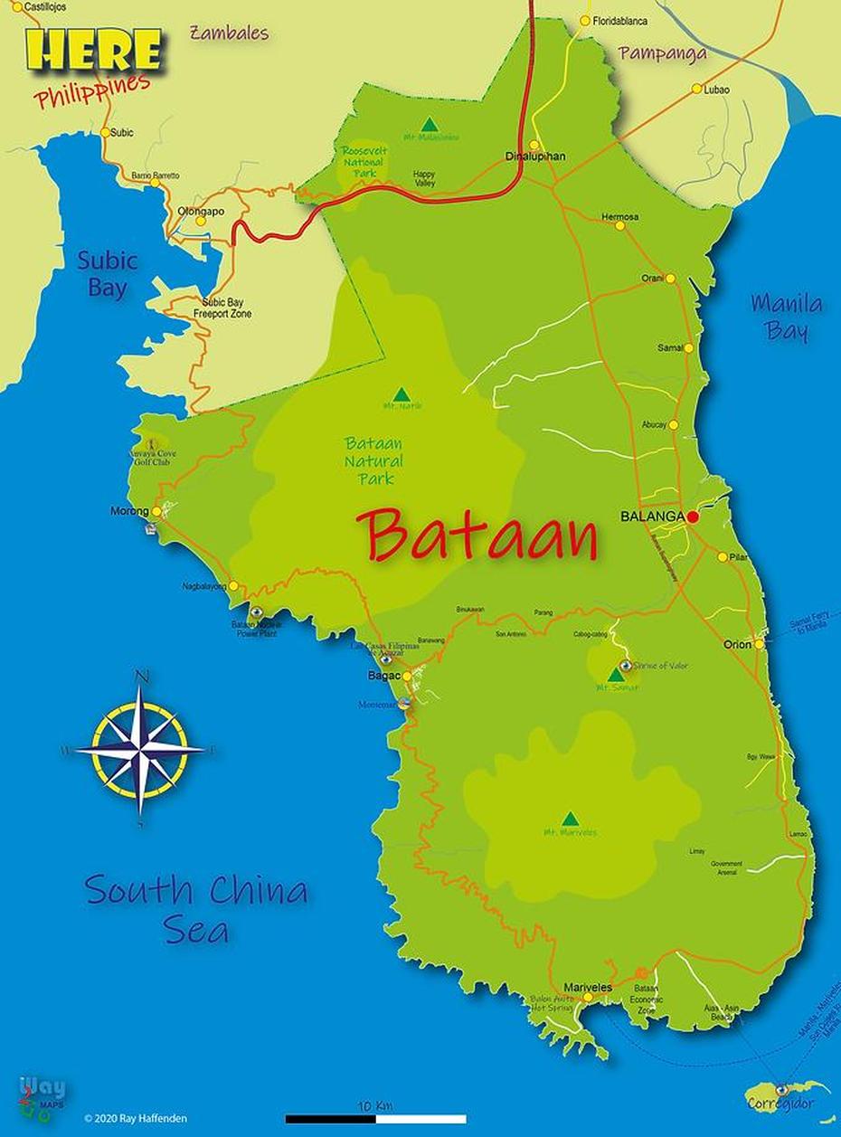 Bataan Location, Pilar Bataan, Bataan, Batan, Philippines