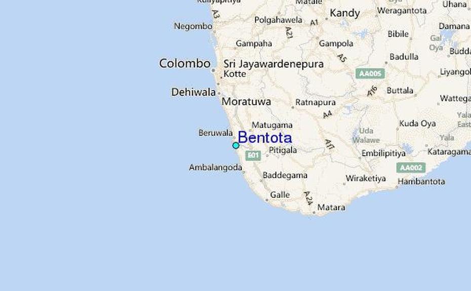 Bentota Tide Station Location Guide, Bentota, Sri Lanka, Sri Lanka Rivers, Bentota City