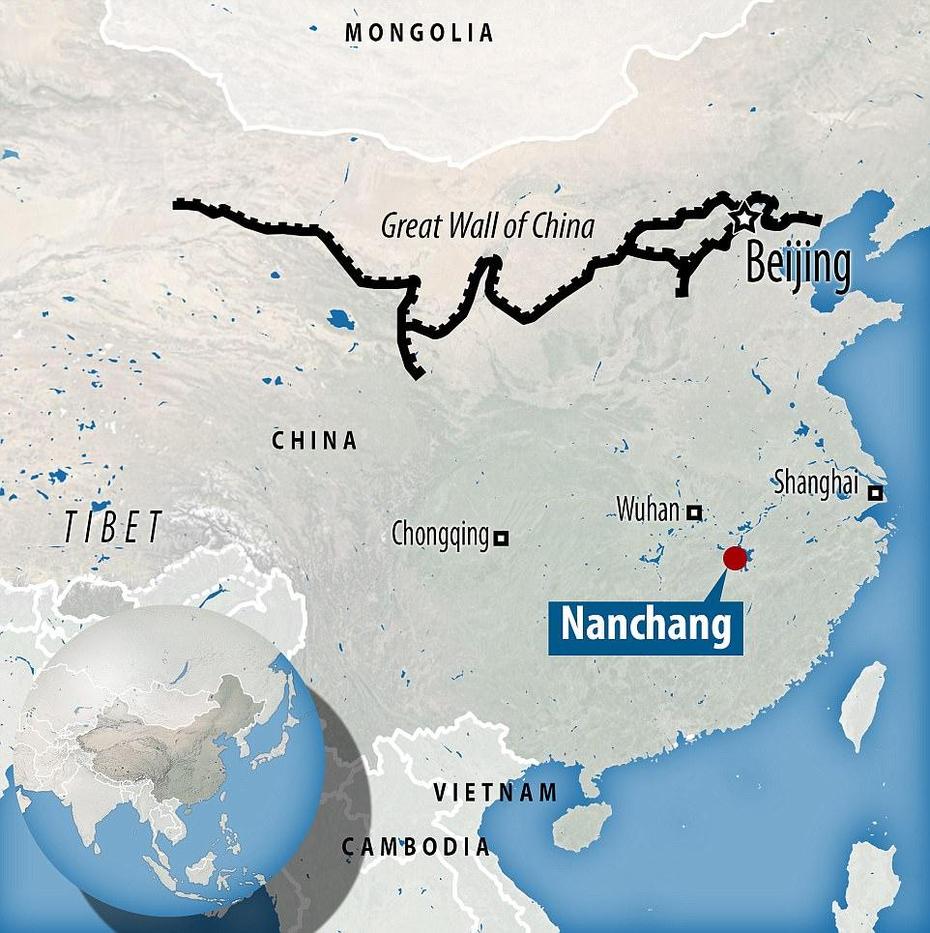 China Continent, Simple  Of China, China Location, Matouying, China