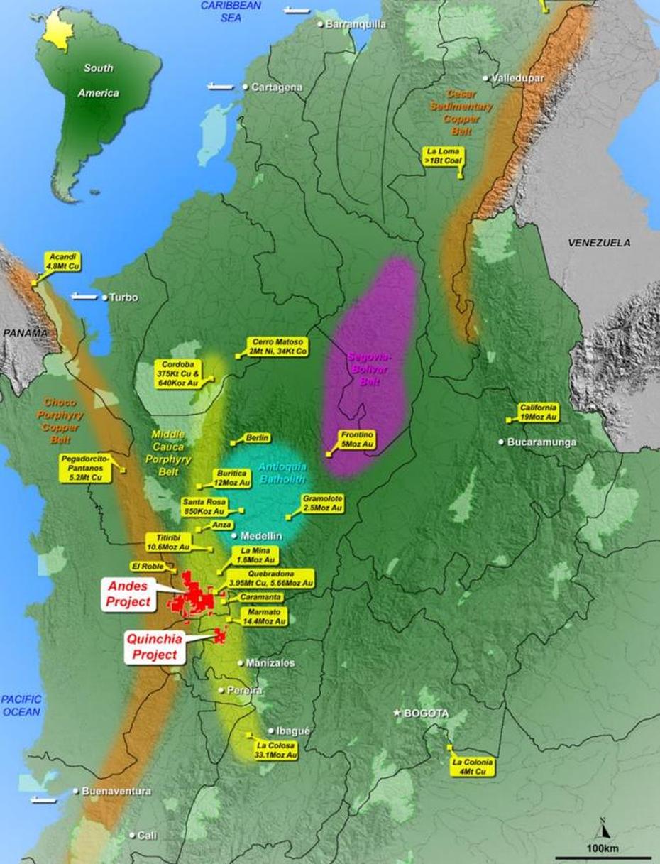 Drilling Set To Commence At Los Cerros Quinchia Gold Project, Quinchía, Colombia, Guatica, Escudo De  Risaralda