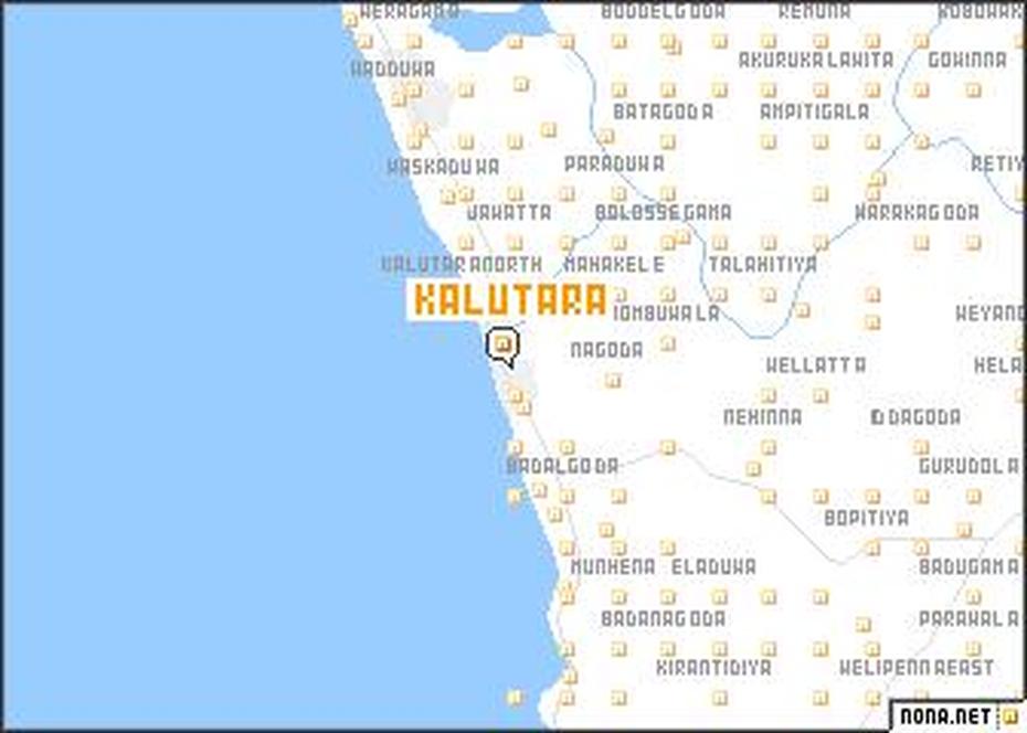 Kalutara (Sri Lanka) Map – Nona, Kalutara, Sri Lanka, Sri Lanka Tourist, Sri Lanka Road