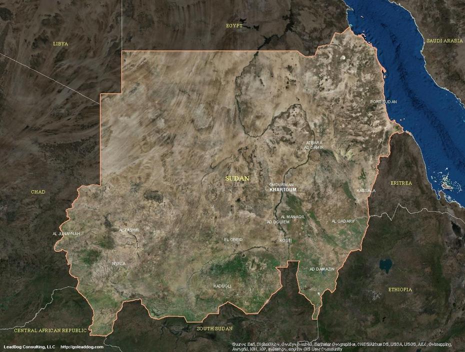 Khartoum Africa Map / Afr Khartoum Basin : All Places, Streets And …, Khartoum North, Sudan, Juba South Sudan, Egypt Sudan