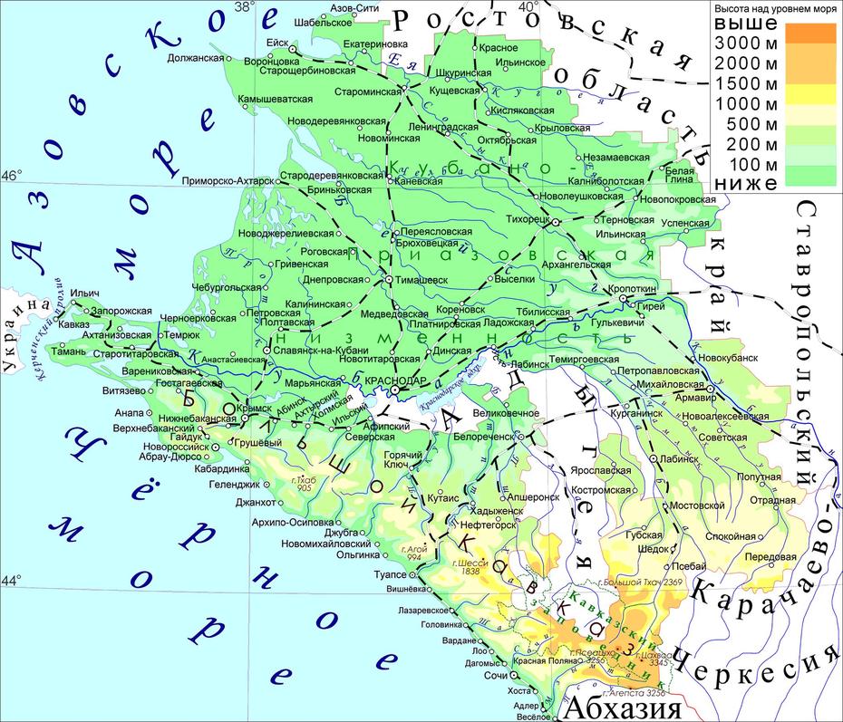 Krasnodar Map – Russia, Krasnodar, Russia, Krasnodar On, Krasnodar Region