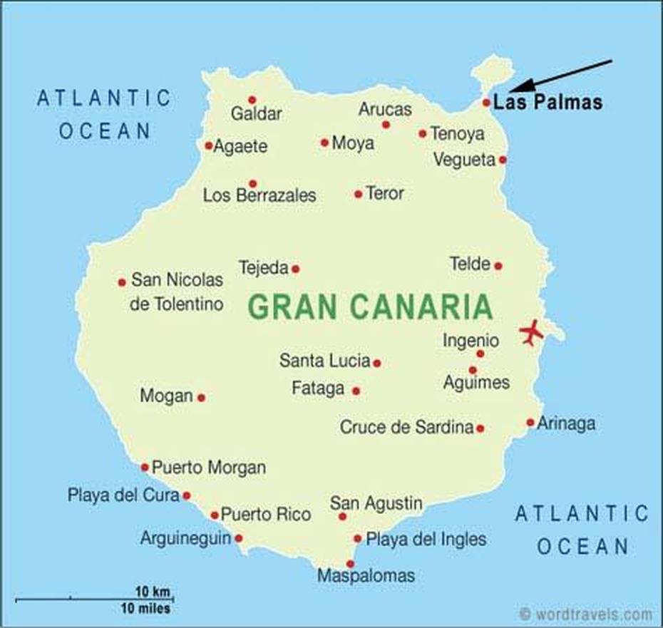 Las Palmas Map, Las Palmas, Spain, Vegueta Las Palmas, Tenerife Spain