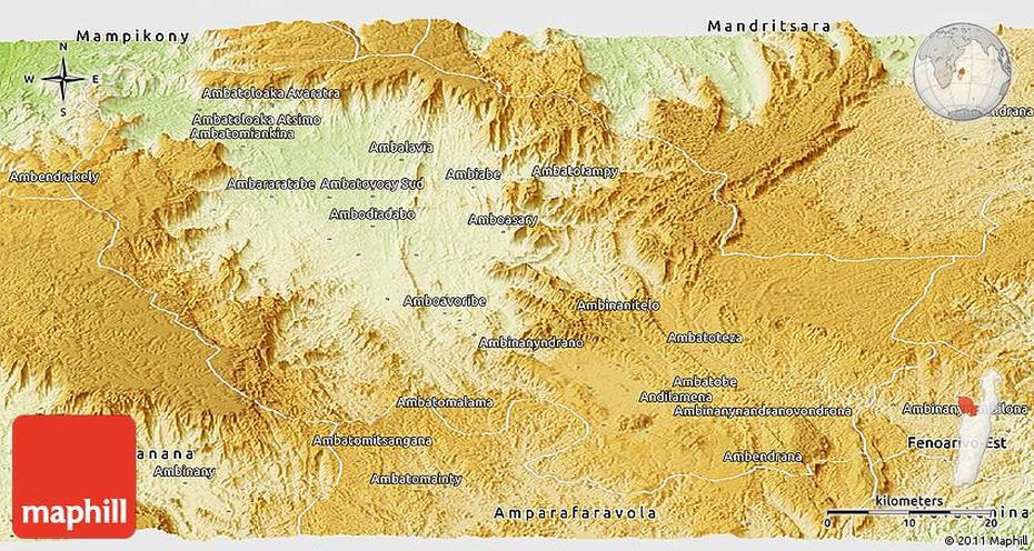 Madagascar On World, Madagascar Travel, Panoramic , Andilamena, Madagascar