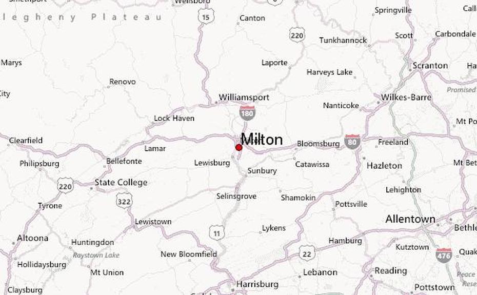 Milton Canada, Milton New Hampshire, Pennsylvania Location, Milton, United States