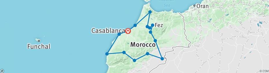 Morocco Tour From Casablanca Visiting Chefchaouen, Meknes, Fes …, Tineghir, Morocco, Marrakech Morocco, Ouarzazate Morocco