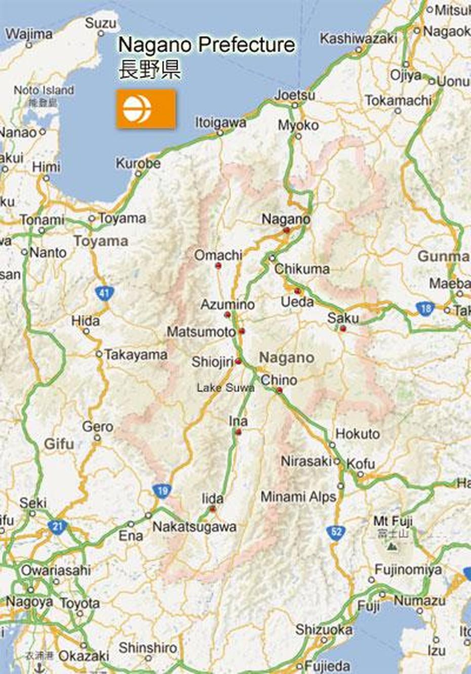 Nagano Map – Nagano Location Guide – Maps Of Districts In Nagano …, Nagano, Japan, Shikoku Japan, Saitama Japan