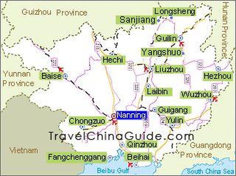 Nanning Travel Guide: Hotel, City Map, Climate (Met Afbeeldingen), Ning’An, China, A De China En Espanol, China And Japan