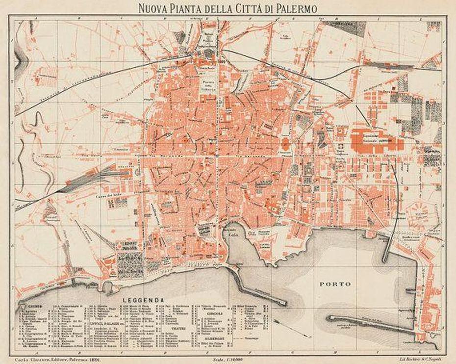 Palermo Map Mappa Della Citta Di Palermo Old Map Of | Etsy In 2021 …, Palermo, Colombia, Palermo Hollywood, Palermo Italy  Tourist