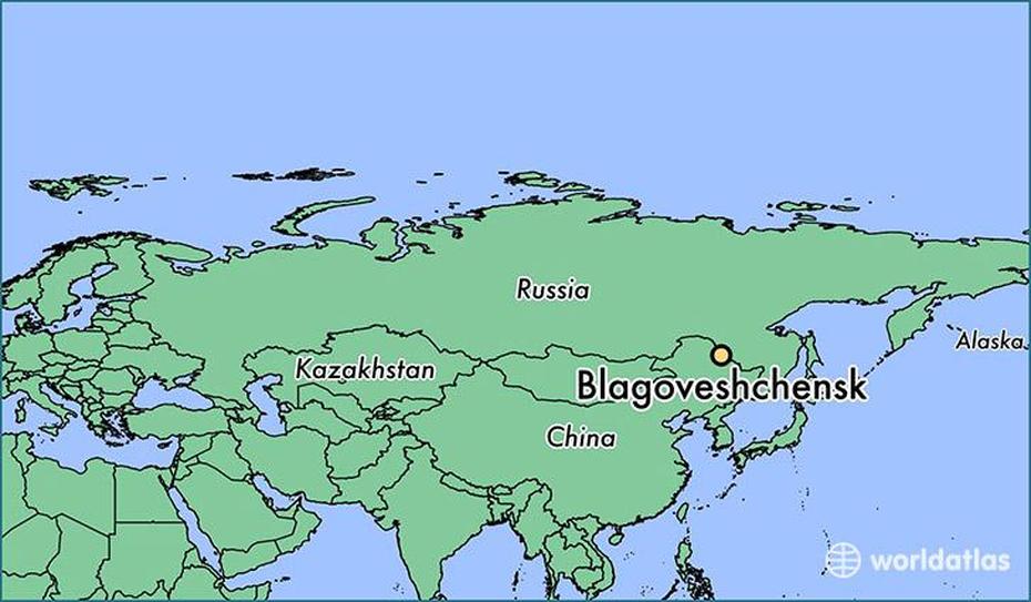 Where Is Blagoveshchensk, Russia? / Blagoveshchensk, Amur Oblast Map …, Blagoveshchensk, Russia, Amur River Russia, Amur Russia