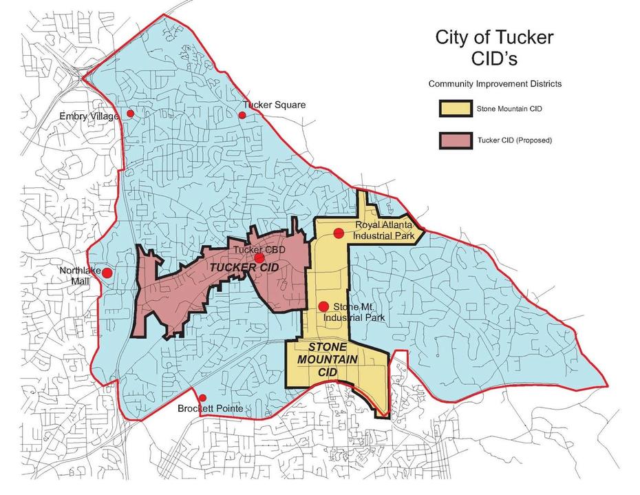 The City Of Tucker Initiative: Maps, Tucker, United States, United States  For Kids, Detailed  United States