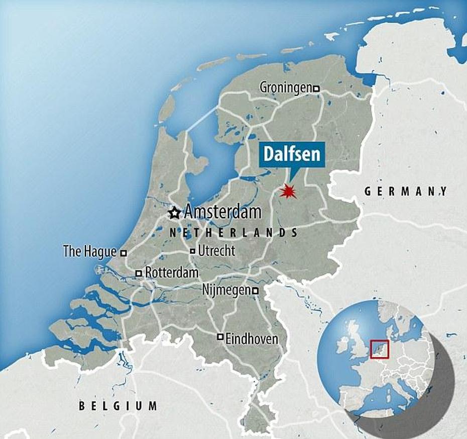 Dalfsen Plattegrond, Dalfsen Overijssel, Netherlands Passenger, Dalfsen, Netherlands