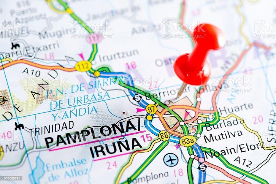 European Cities On Map Series Pamplona Stock Photo – Download Image Now …, Pamplona, Philippines, Pamplona Festival, Abulug Cagayan Philippines