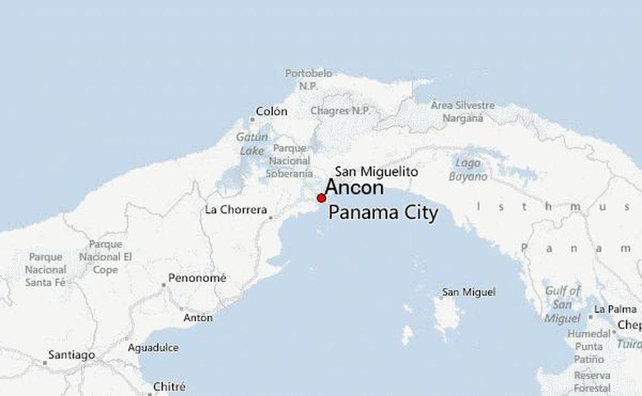 Guia Urbano De Ancon, Ancón, Panama, Ss  Ancon, Ancon Lima -Peru