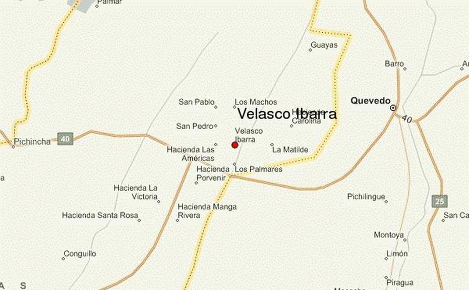 Jose Maria Velasco, Jose Maria Velasco Gomez, Location Guide, Velasco Ibarra, Ecuador