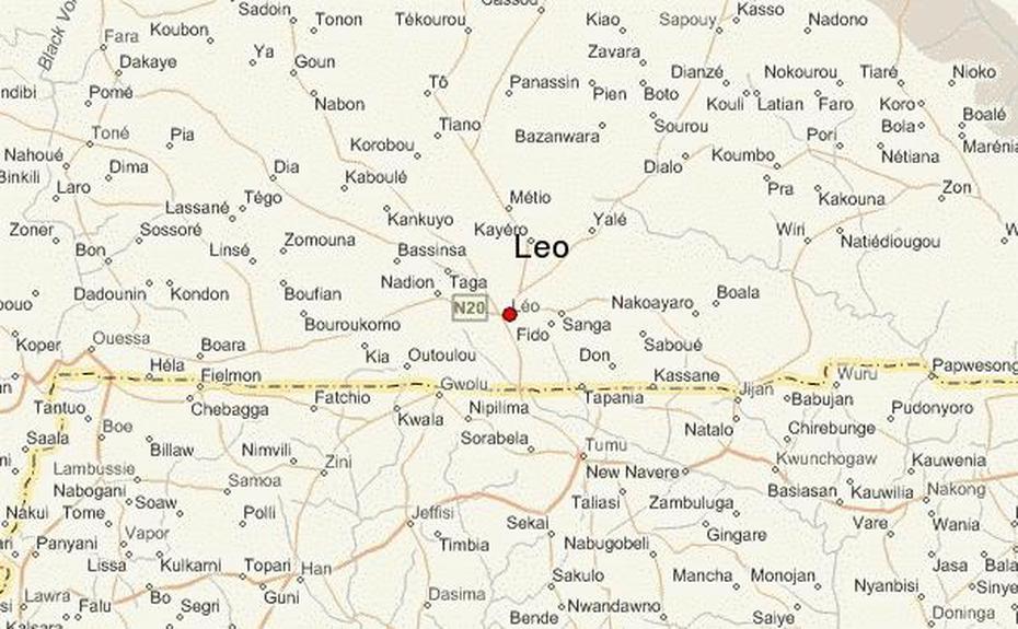 Leo Location Guide, Léo, Burkina Faso, Leo Constellation, Leo  Belgicus