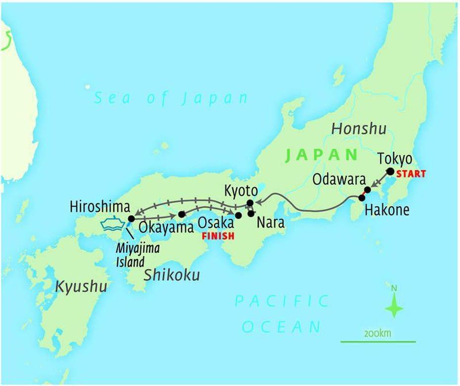 Map Of Honshu Island – Google Search | Honshu, Kyushu, Shikoku, Okagaki, Japan, Japan  In Chinese, Large View Of Japan
