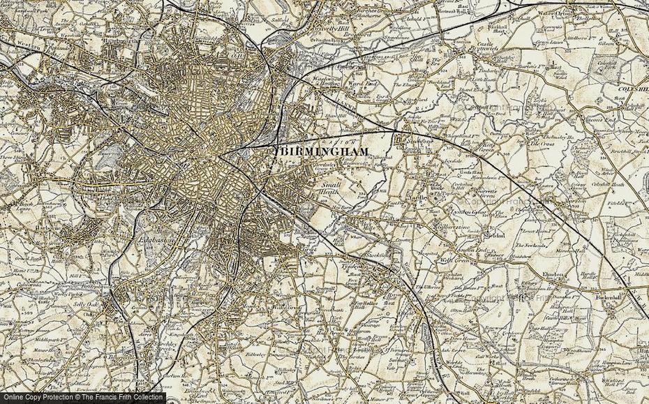 Old Maps Of Small Heath, West Midlands – Francis Frith, Small Heath, United Kingdom, United Kingdom Country, Small  Of England