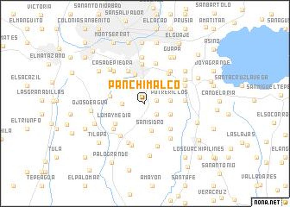 Panchimalco (El Salvador) Map – Nona, Panchimalco, El Salvador, Fotos De El Salvador, El Salvador Architecture