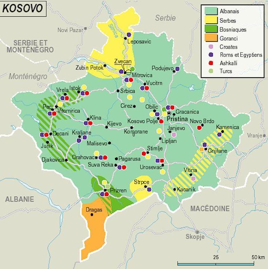 Reliable Security Information | Map, Kosovo, Serbia, Kamenicë, Kosovo, Kosovo / Location, Serbia And Kosovo