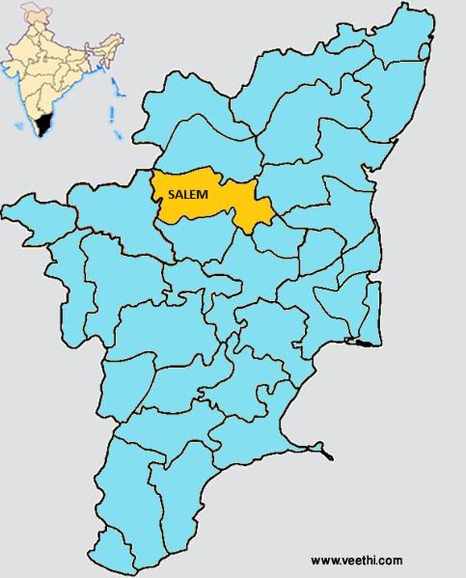 Salem District, Calicut India, District, Salem, India