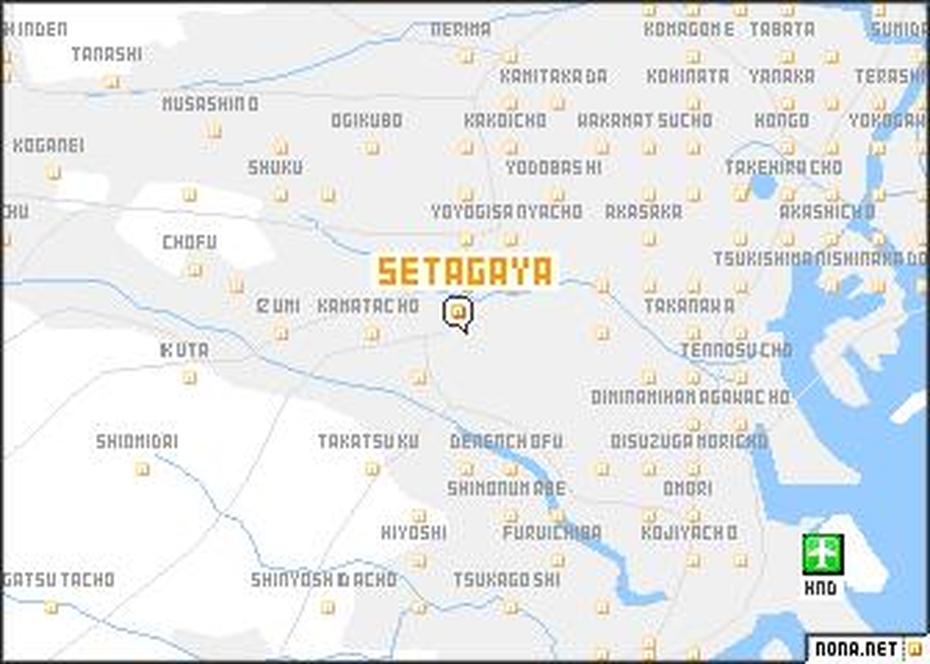 Setagaya (Japan) Map – Nona, Setagaya, Japan, Yokota Japan, Tachikawa Air  Base Hospital