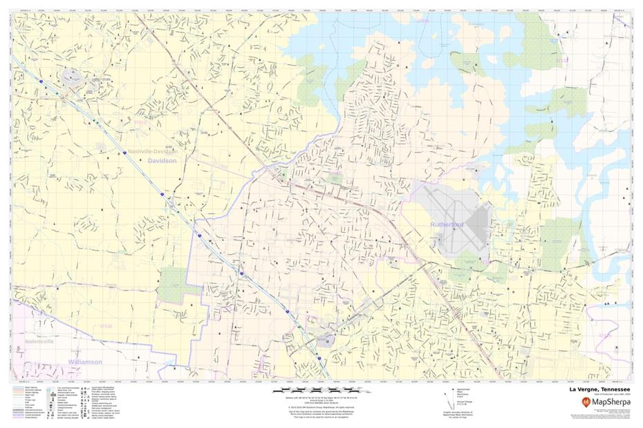 United States  Michigan, Editable United States, Tennessee, La Vergne, United States