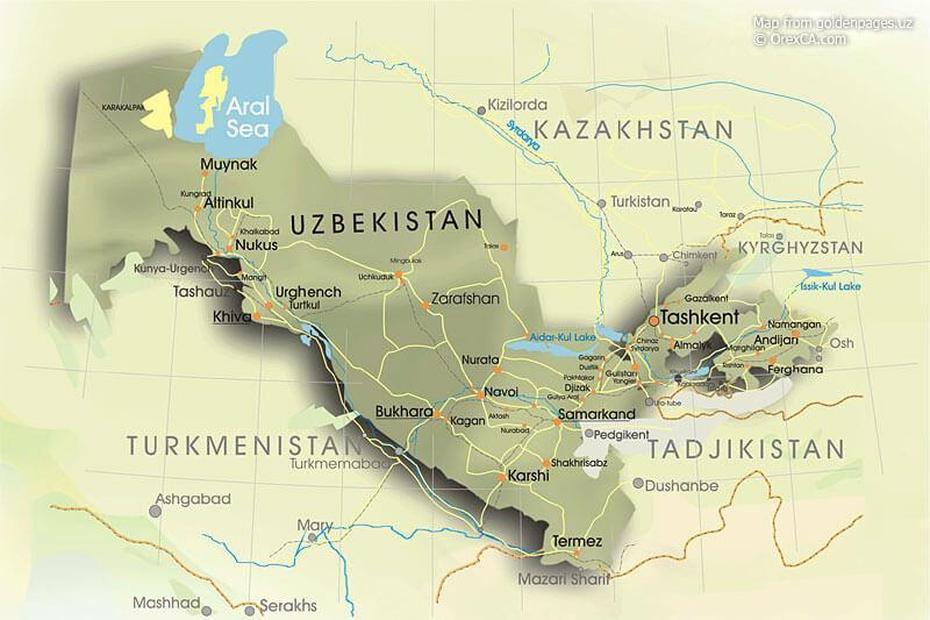 Uzbekistan Map, Keles, Uzbekistan, Uzbekistan Cities, Uzbekistan In World