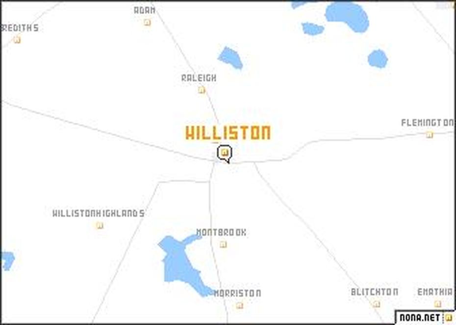 Williston (United States – Usa) Map – Nona, Williston, United States, Street  Williston Nd, Williston Lake