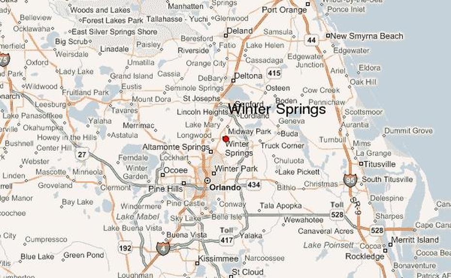 Winter Springs Location Guide, Winter Springs, United States, United States Precipitation, United States Temperature