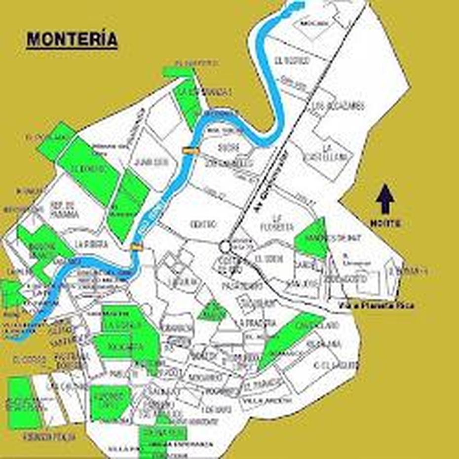 Colombia Country, Cordoba On World, Historia, Montería, Colombia