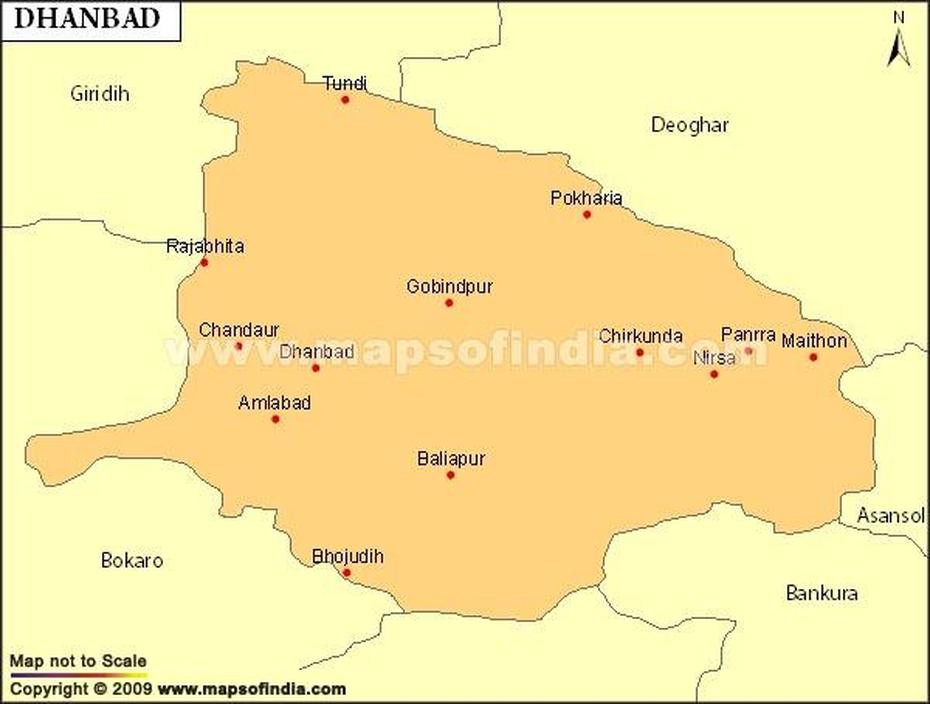 Dhanbad Election Result 2019 – Parliamentary Constituency Map And …, Dhanbād, India, Dhanbad Coal  Mines, Mysore City India